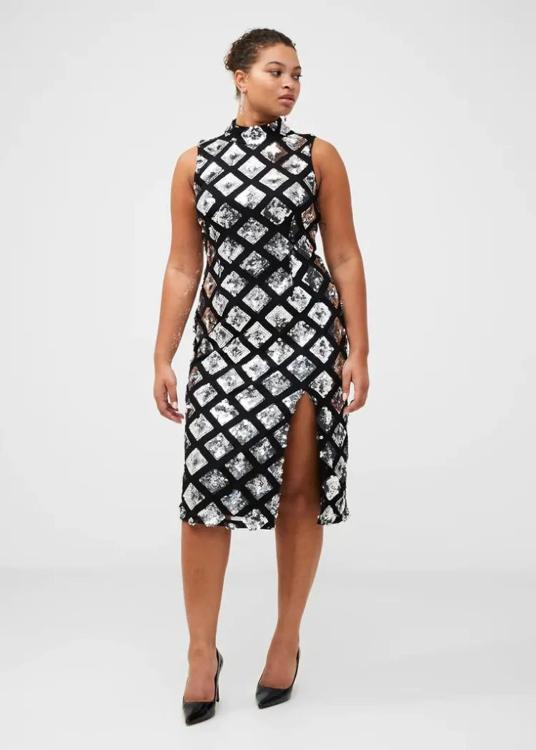 French Connection Axel Embellished Dress