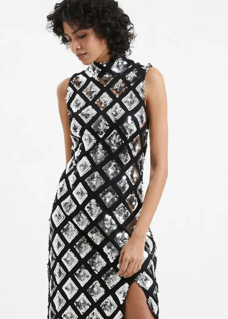 French Connection Axel Embellished Dress