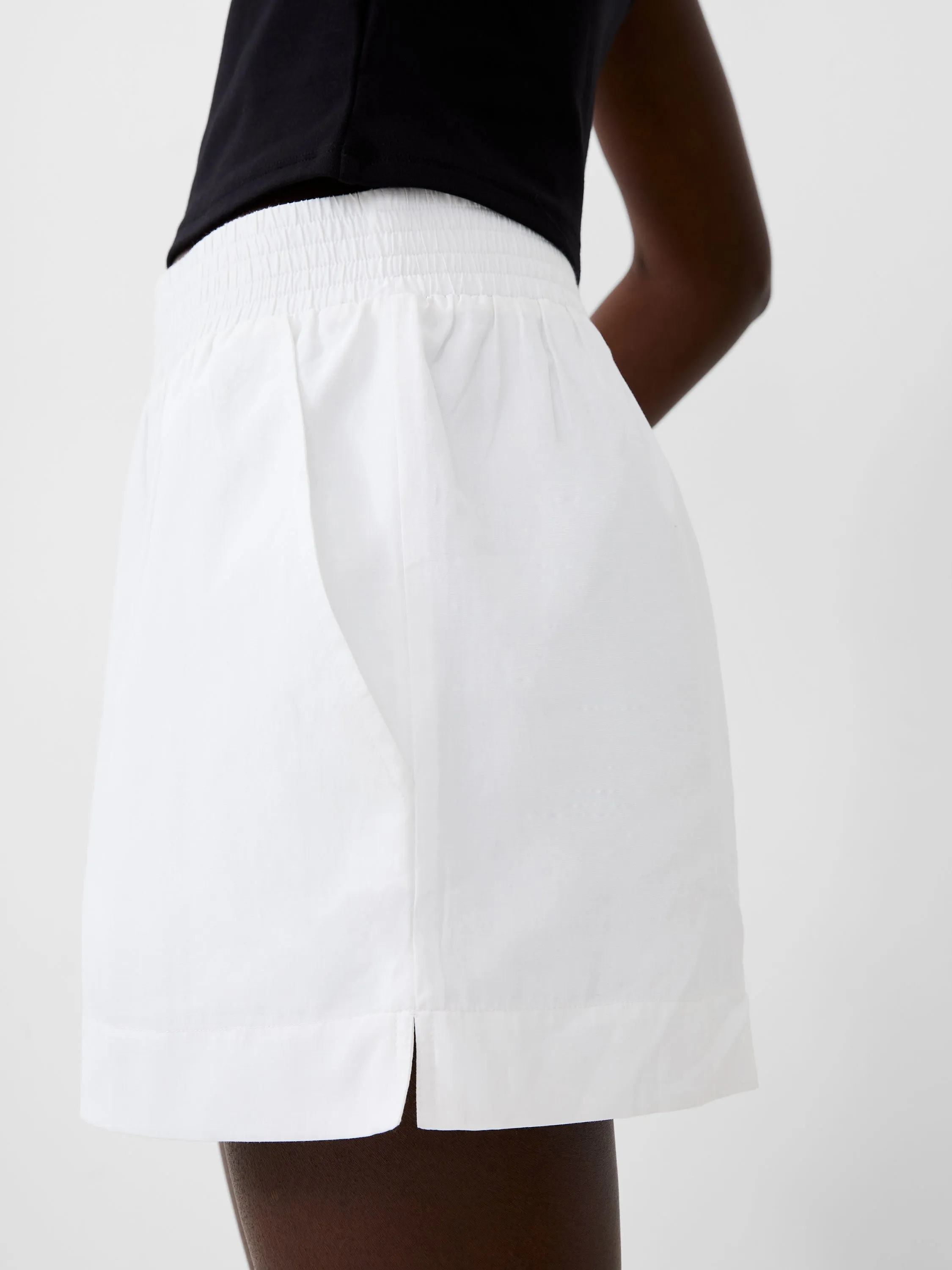 French Connection - Solid Shirting Shorts