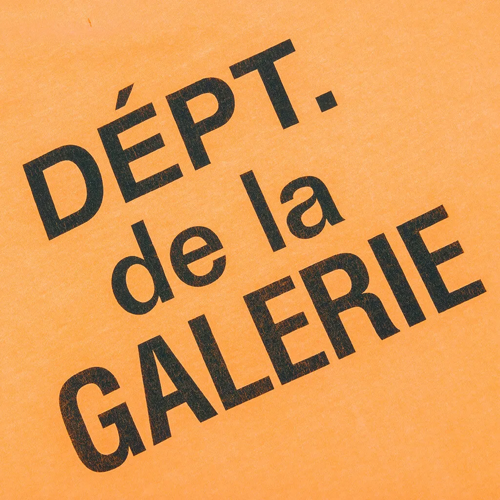 French Tee - Fluorescent Orange