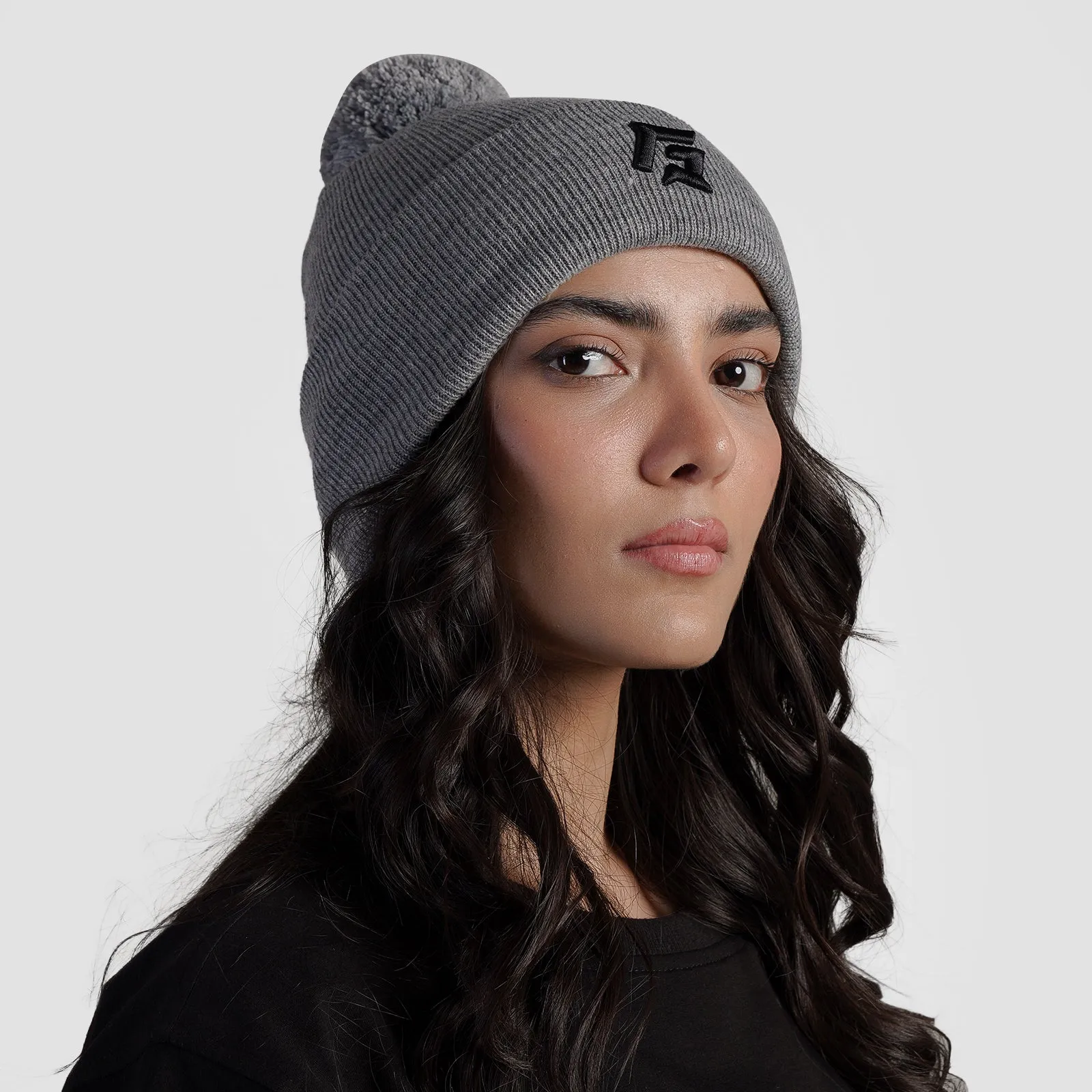 GA Pom Beanie (Grey)