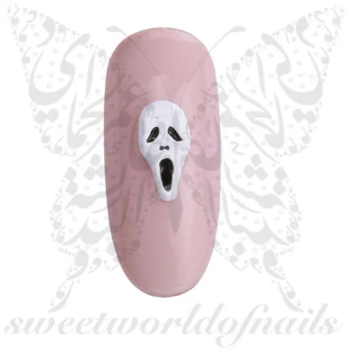 Ghost face Scream 3D Nail Decoration Charms / 2pcs