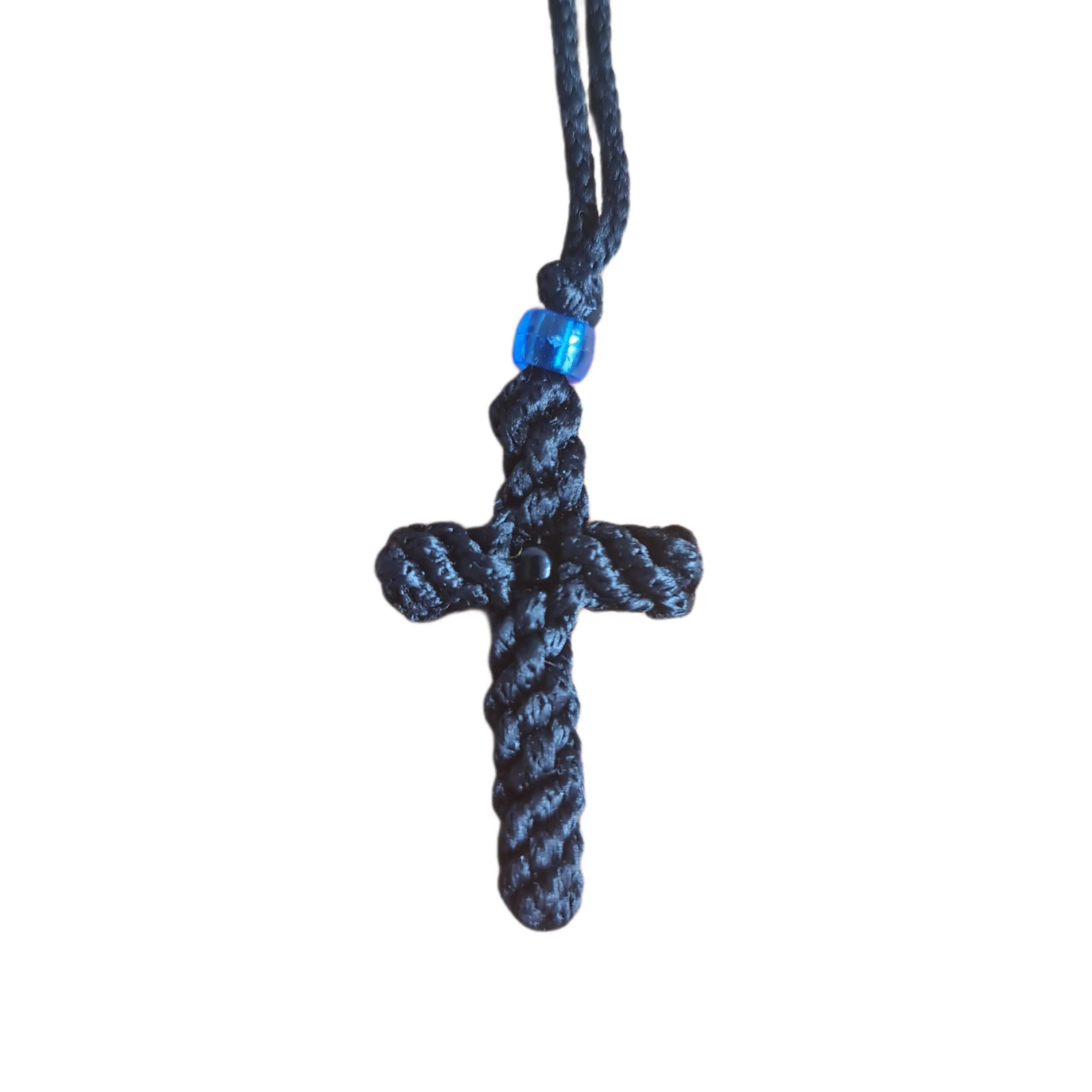 Greek Cross Komboskini Prayer Necklace