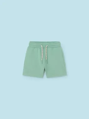 Green French Terry Shorts