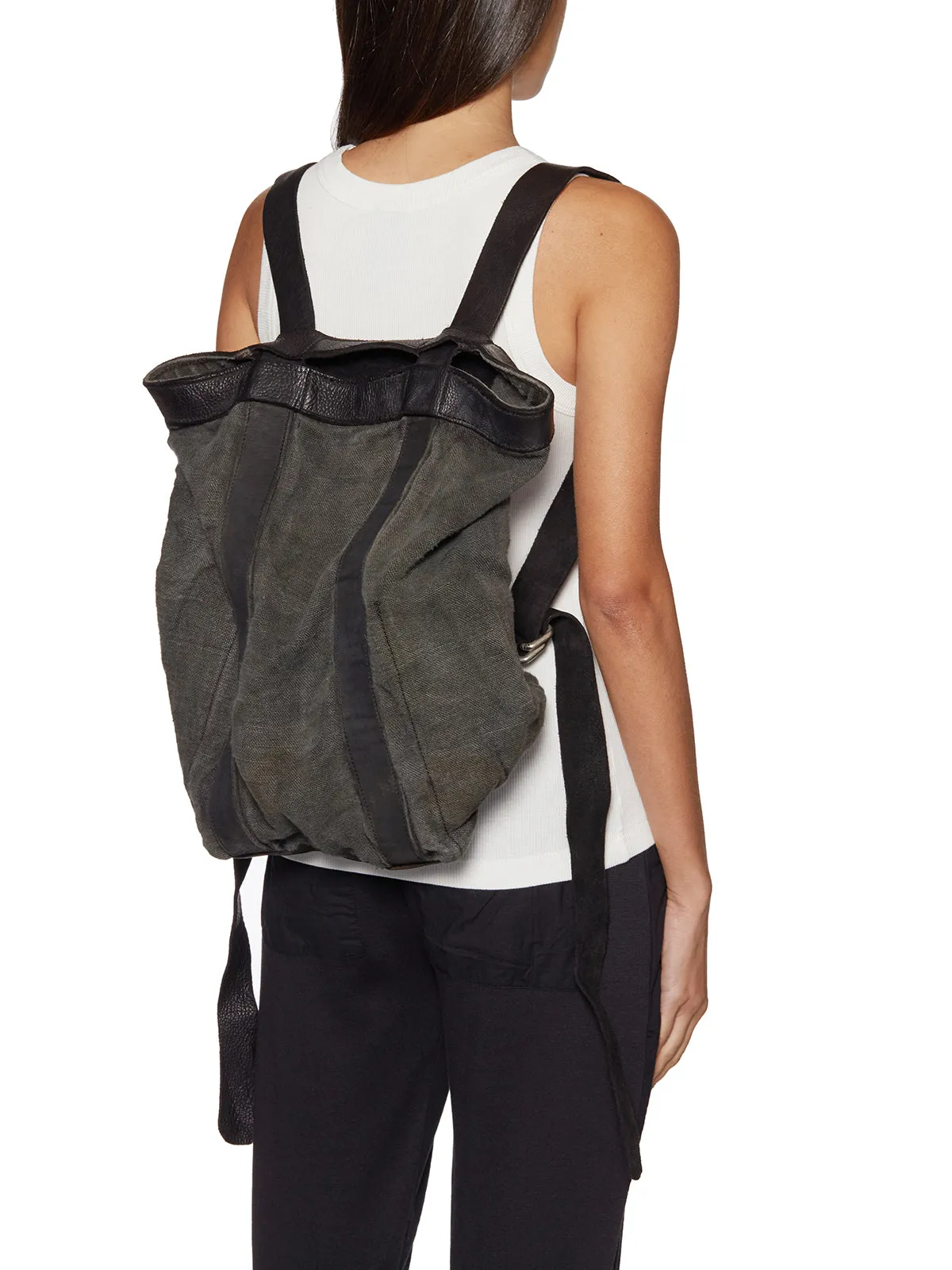 Guidi Contrast Straps Backpack