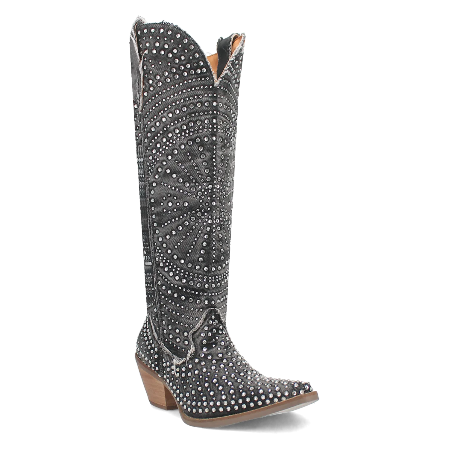 Honkytonk Honey Black Denim & Rhinestone Boot (DS) ~ PREORDER 7/20