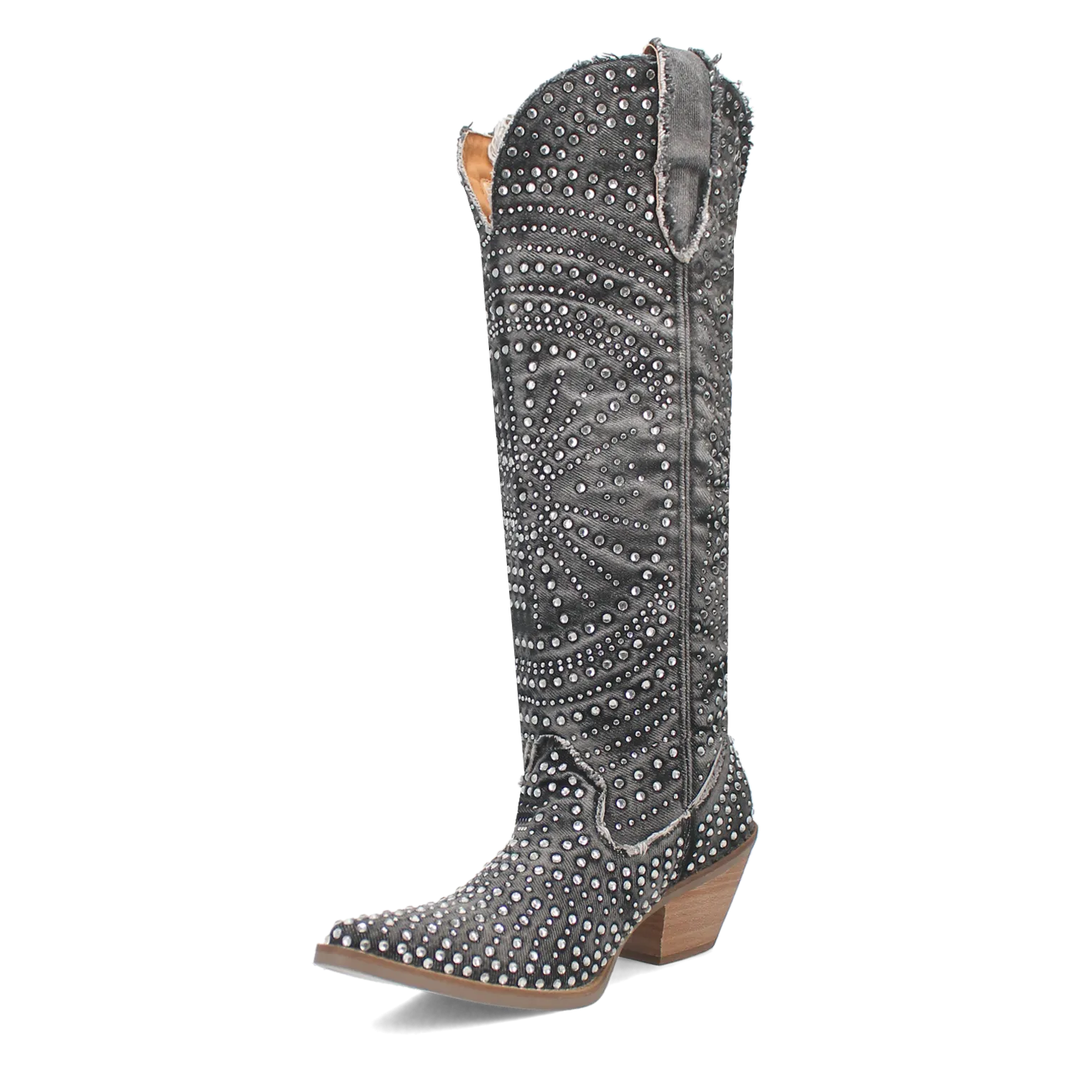 Honkytonk Honey Black Denim & Rhinestone Boot (DS) ~ PREORDER 7/20