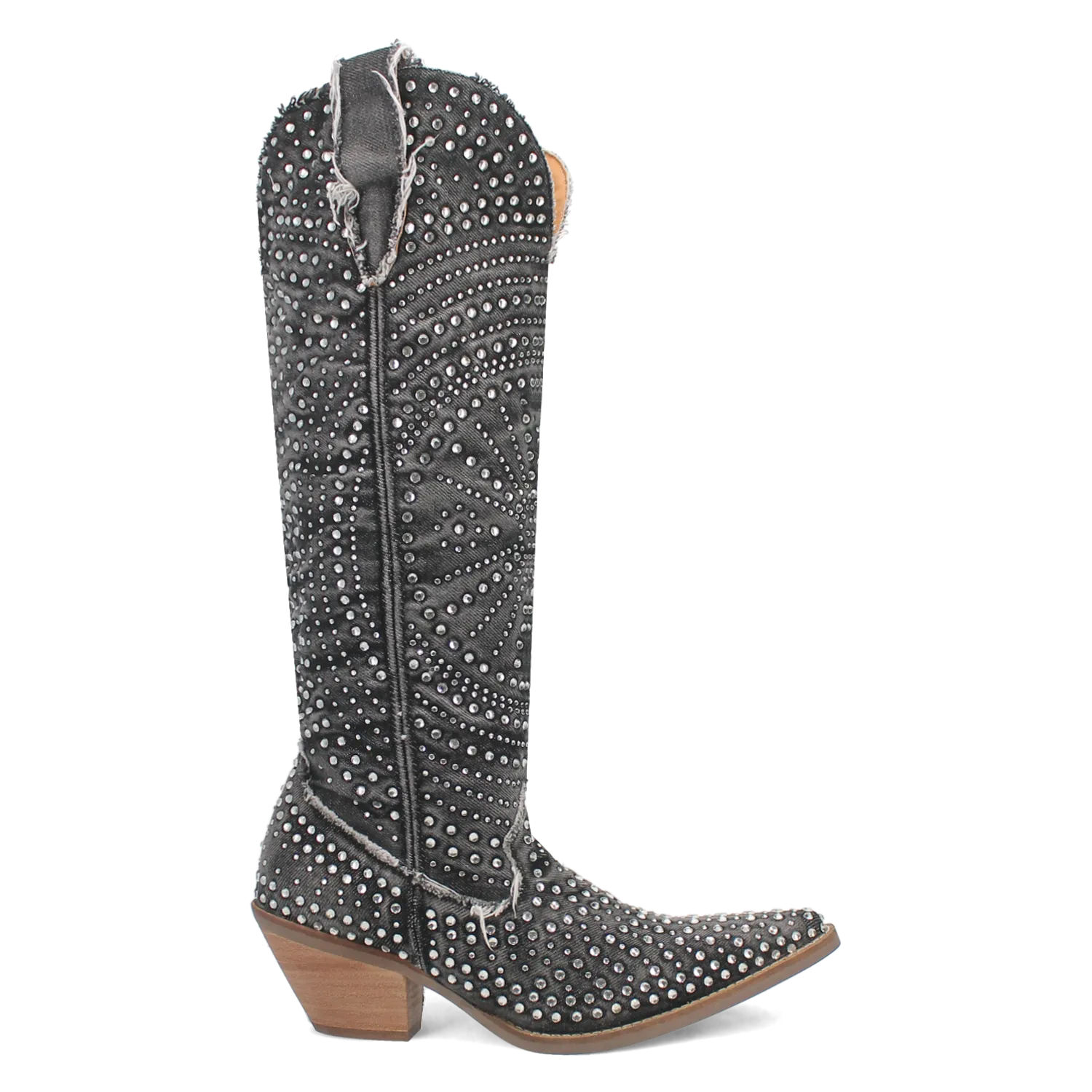 Honkytonk Honey Black Denim & Rhinestone Boot (DS) ~ PREORDER 7/20