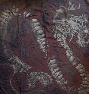 HTC Hollywood Trading Company Dragon Bandana Scarf