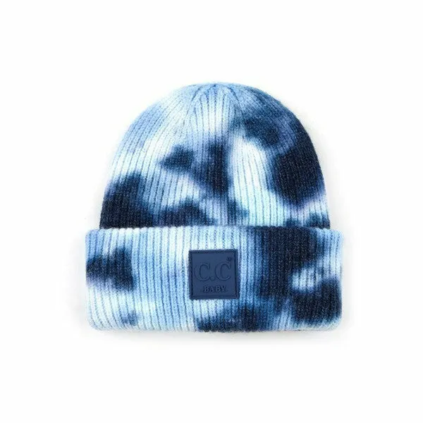 Infant CC Beanies (pom or tie dye)