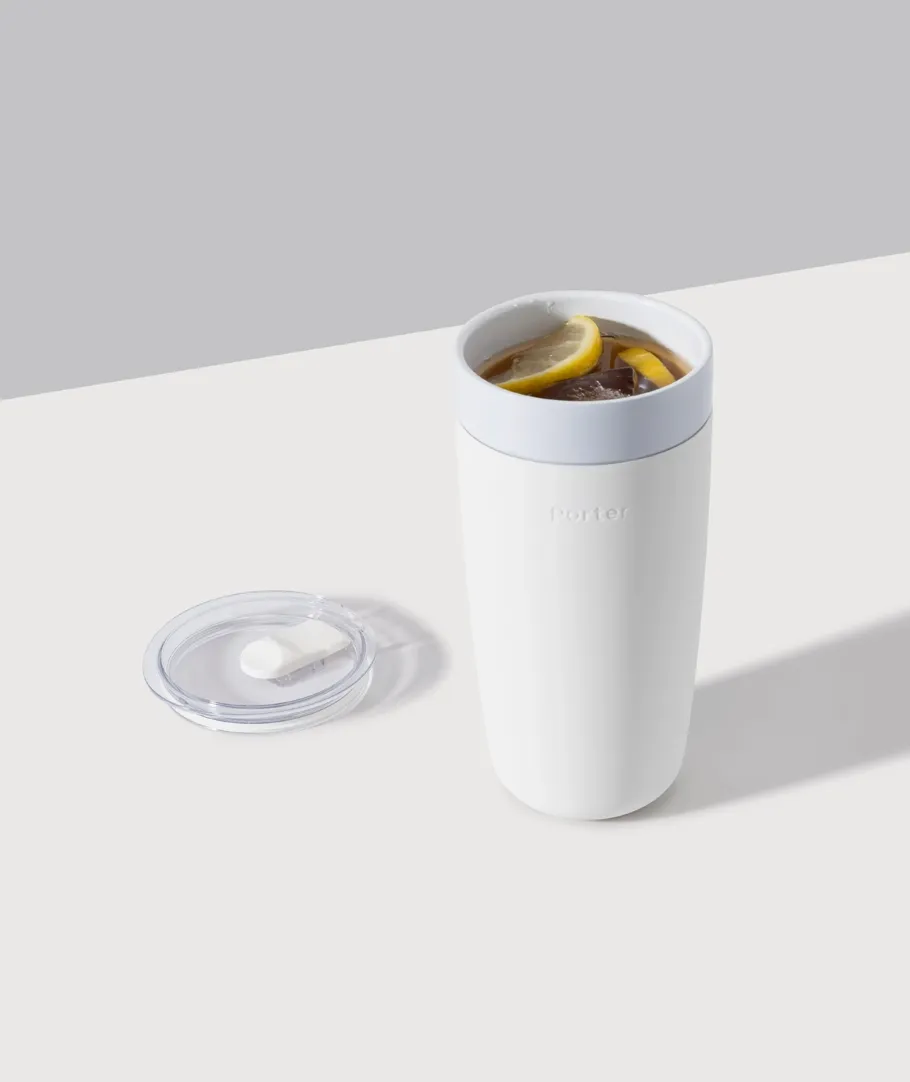 Insulated Ceramic Stainless Steel Coffee & Drink Tumbler