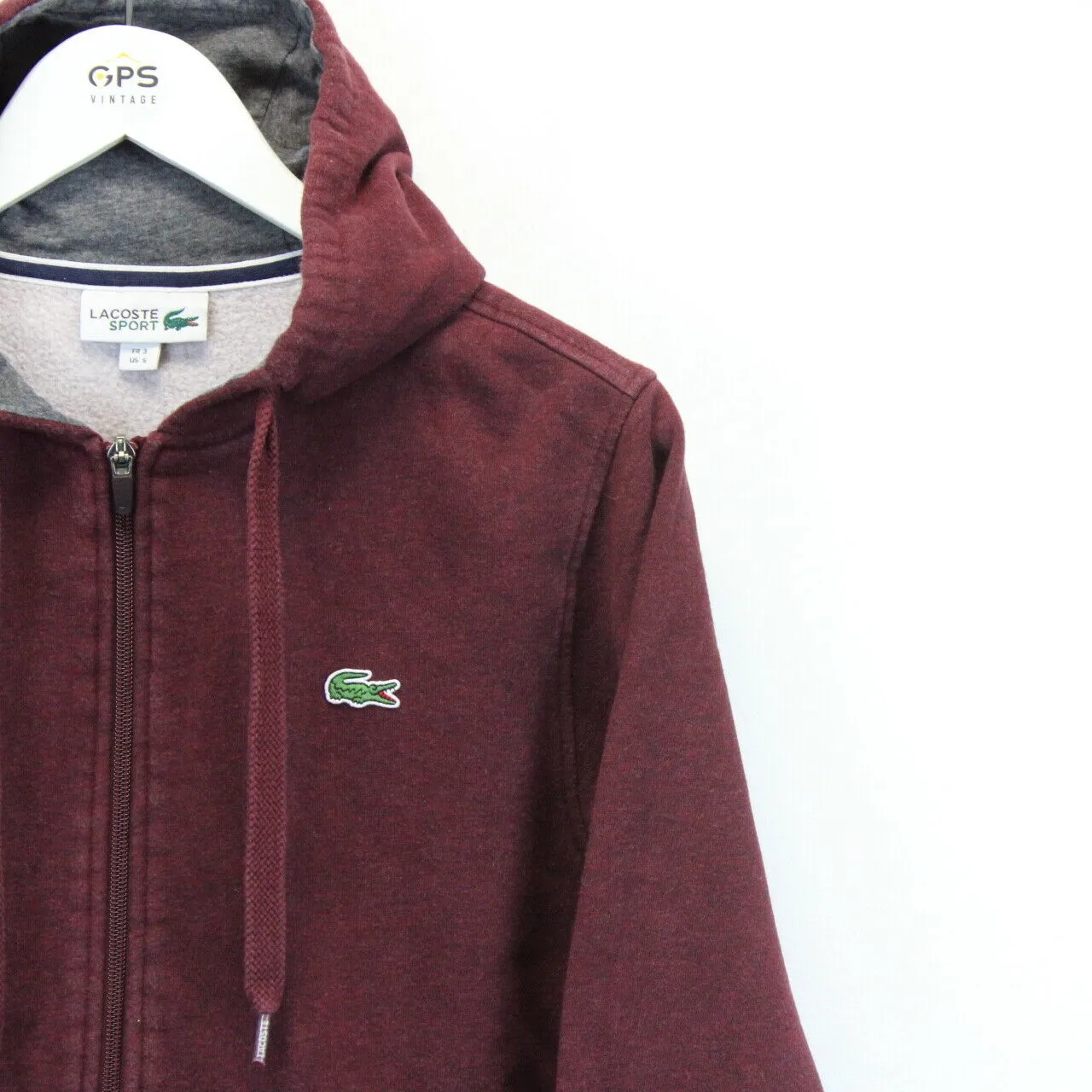 LACOSTE Hoodie Red | Small