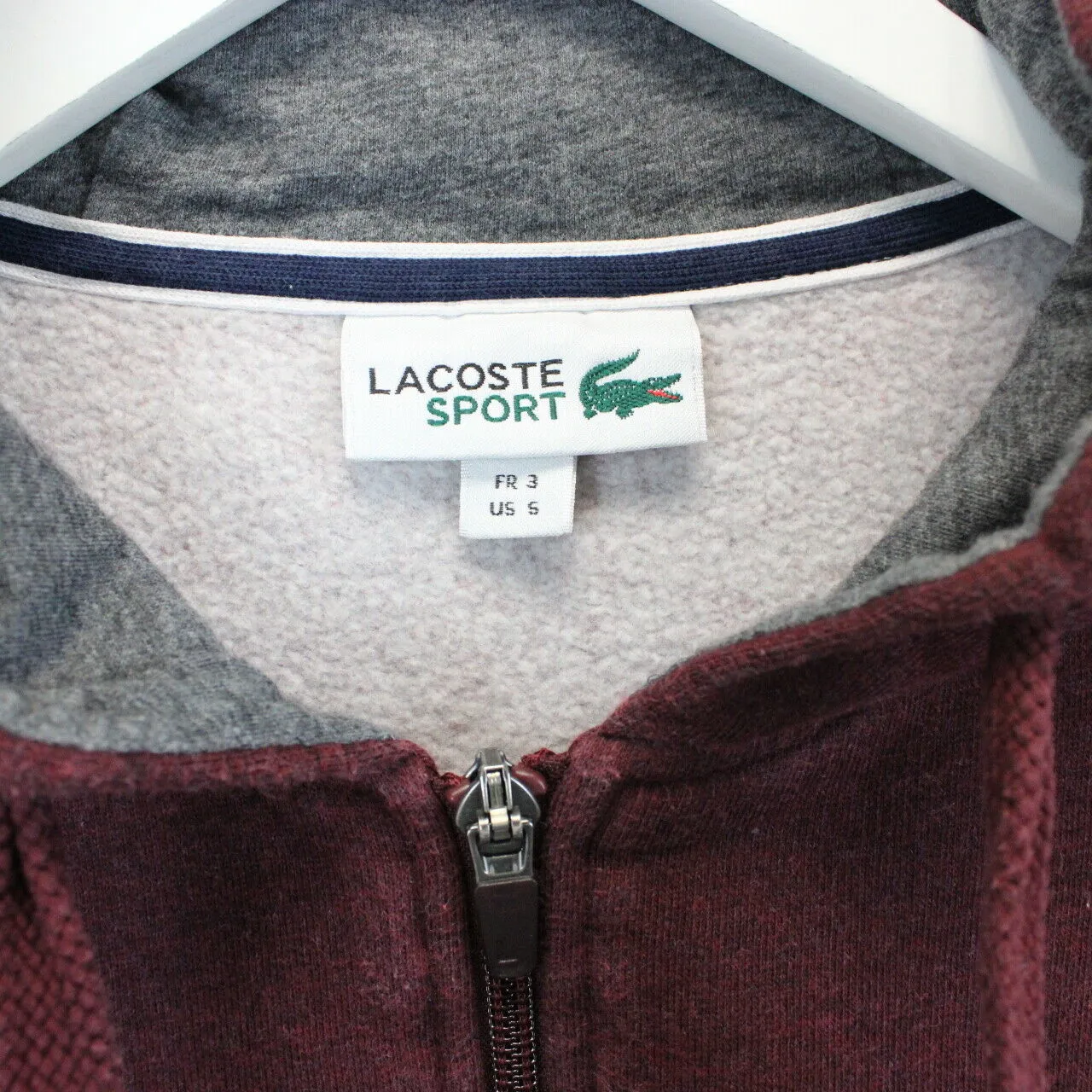 LACOSTE Hoodie Red | Small