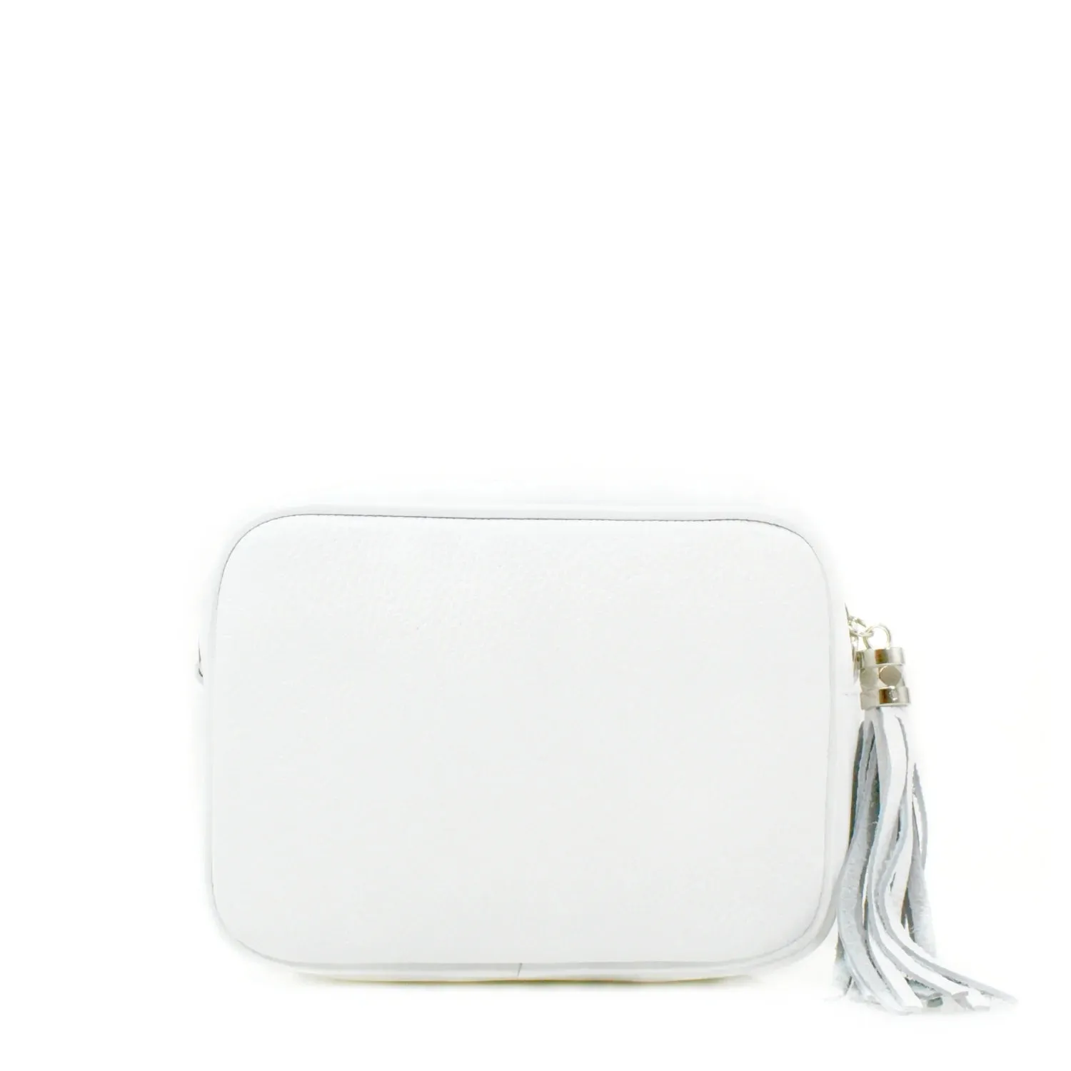 Leather Crossbody Oval Bag