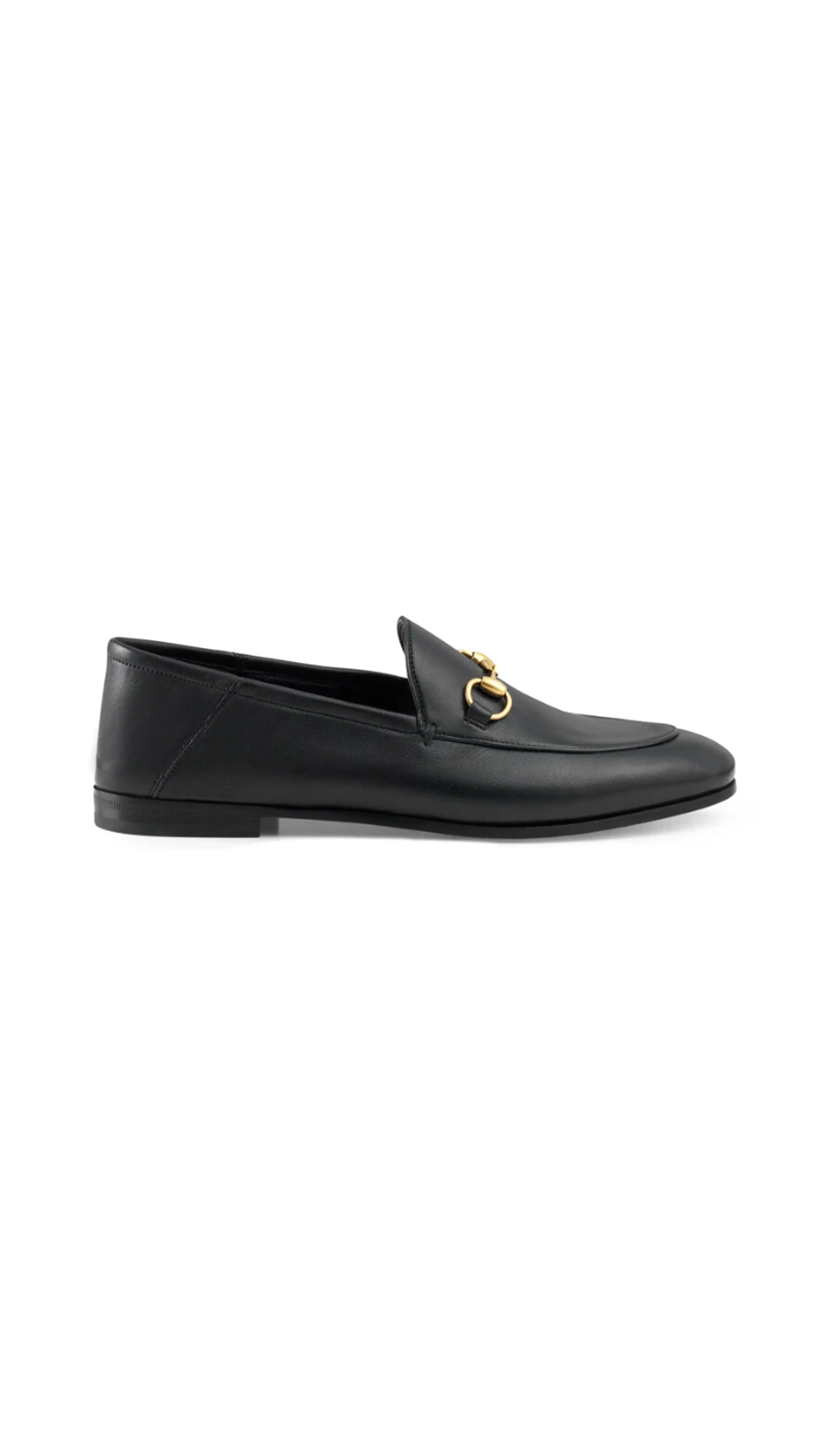 Leather Horsebit Loafer - Black