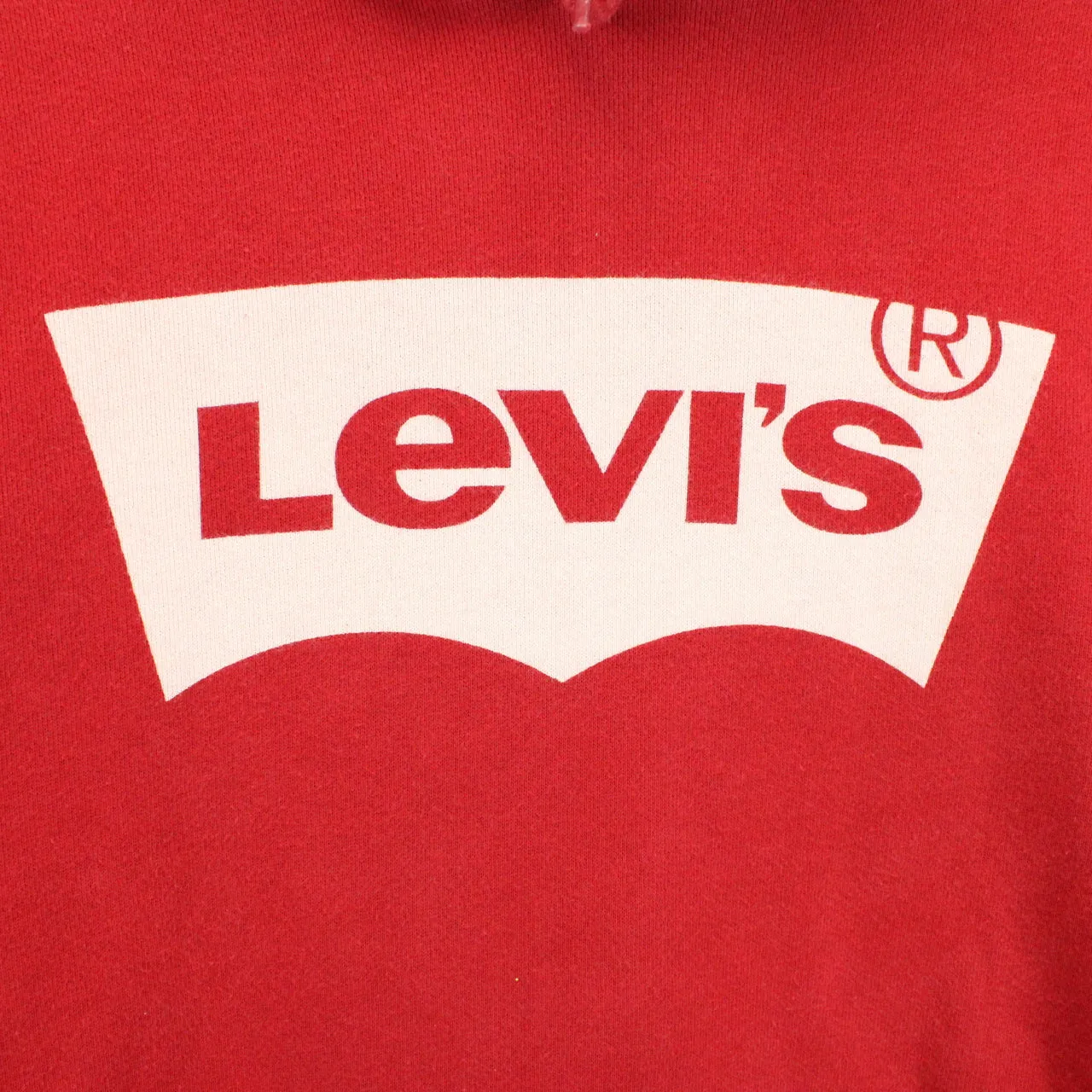 LEVIS Hoodie Red | Small