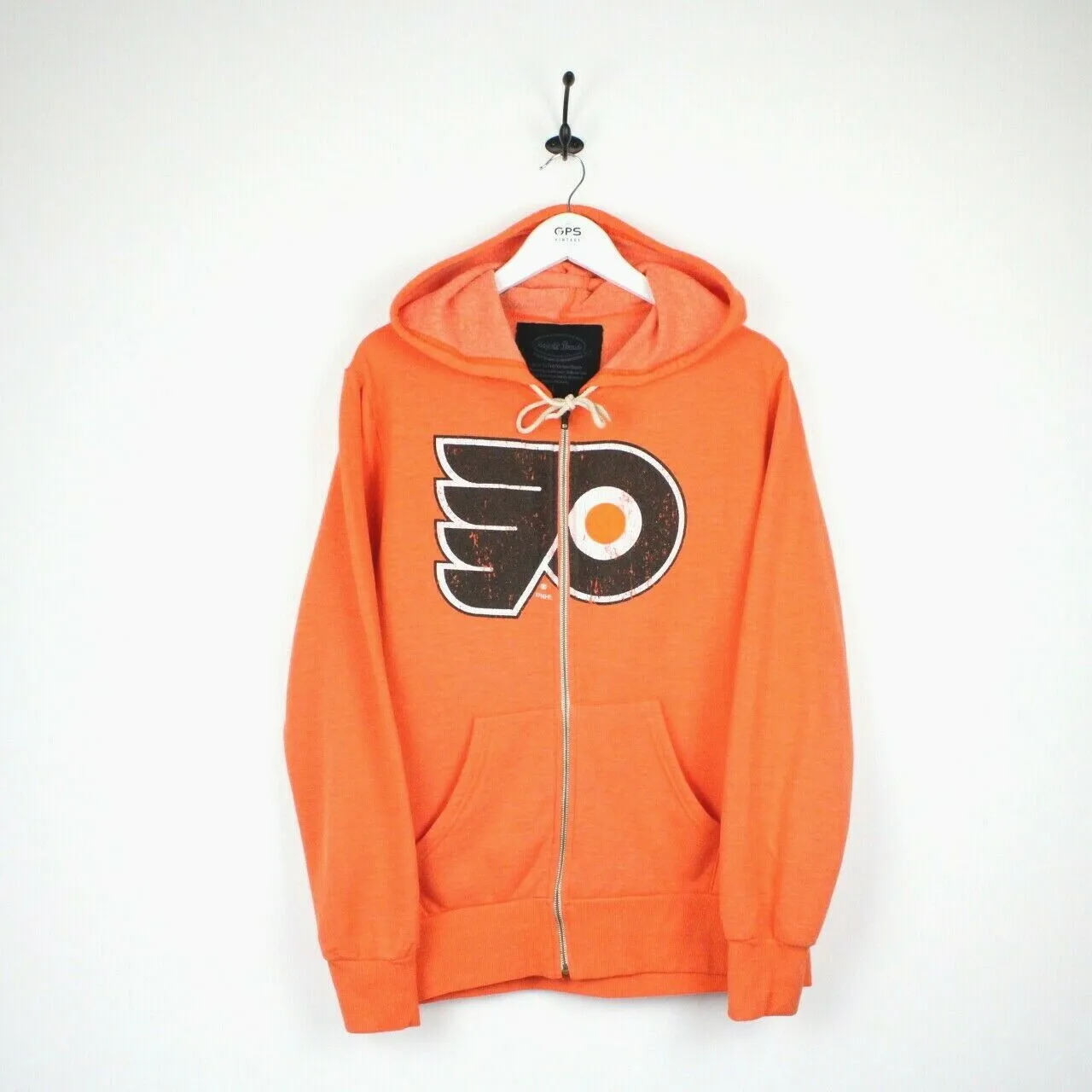 MAJESTIC Philadephia FLYERS Hoodie Orange | Large