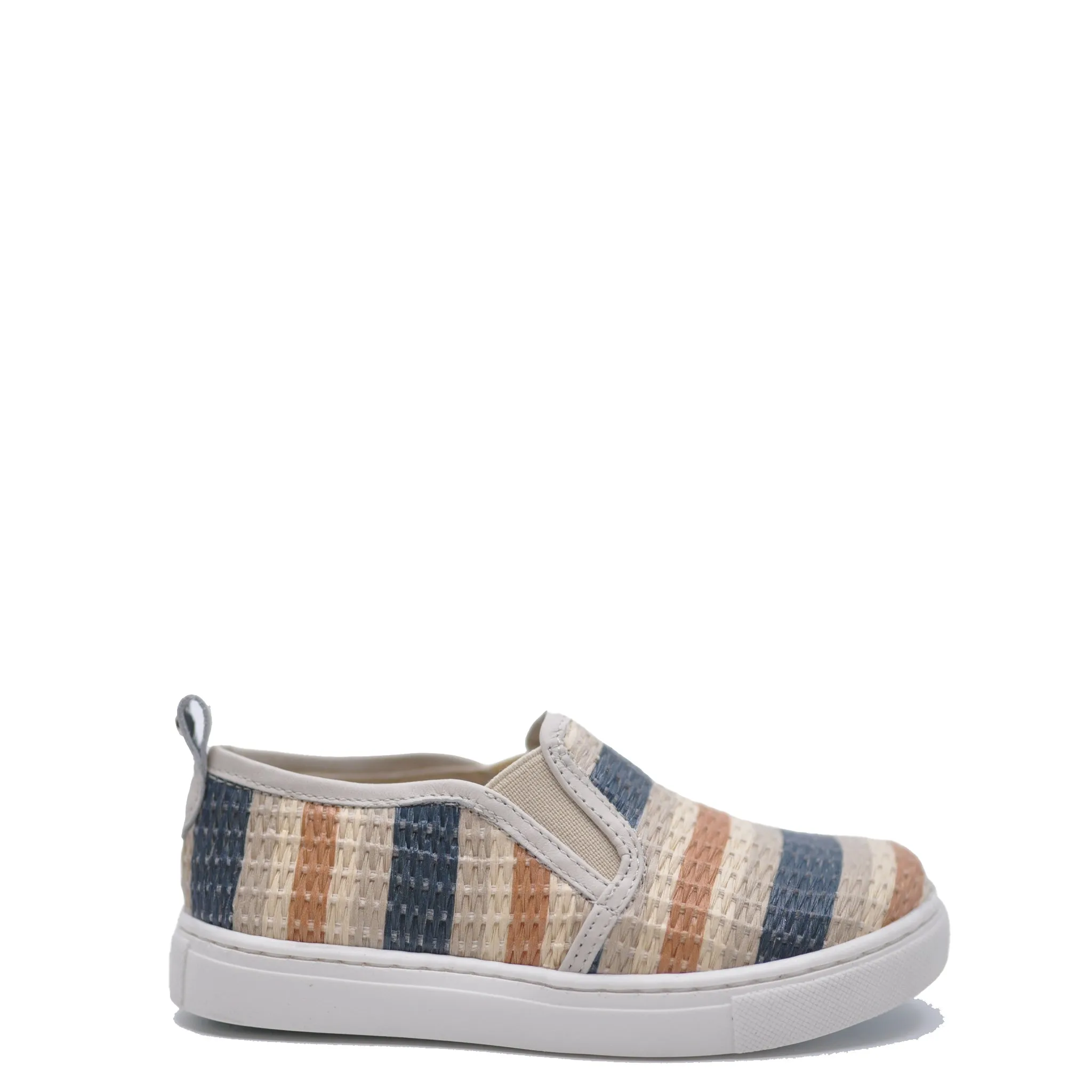 Manuela Marine Wicker Slip On Sneaker