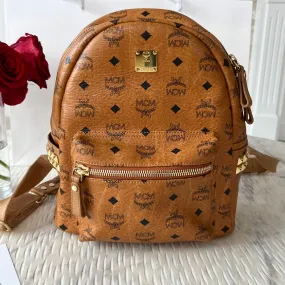 MCM Stark Stud Embellished Backpack