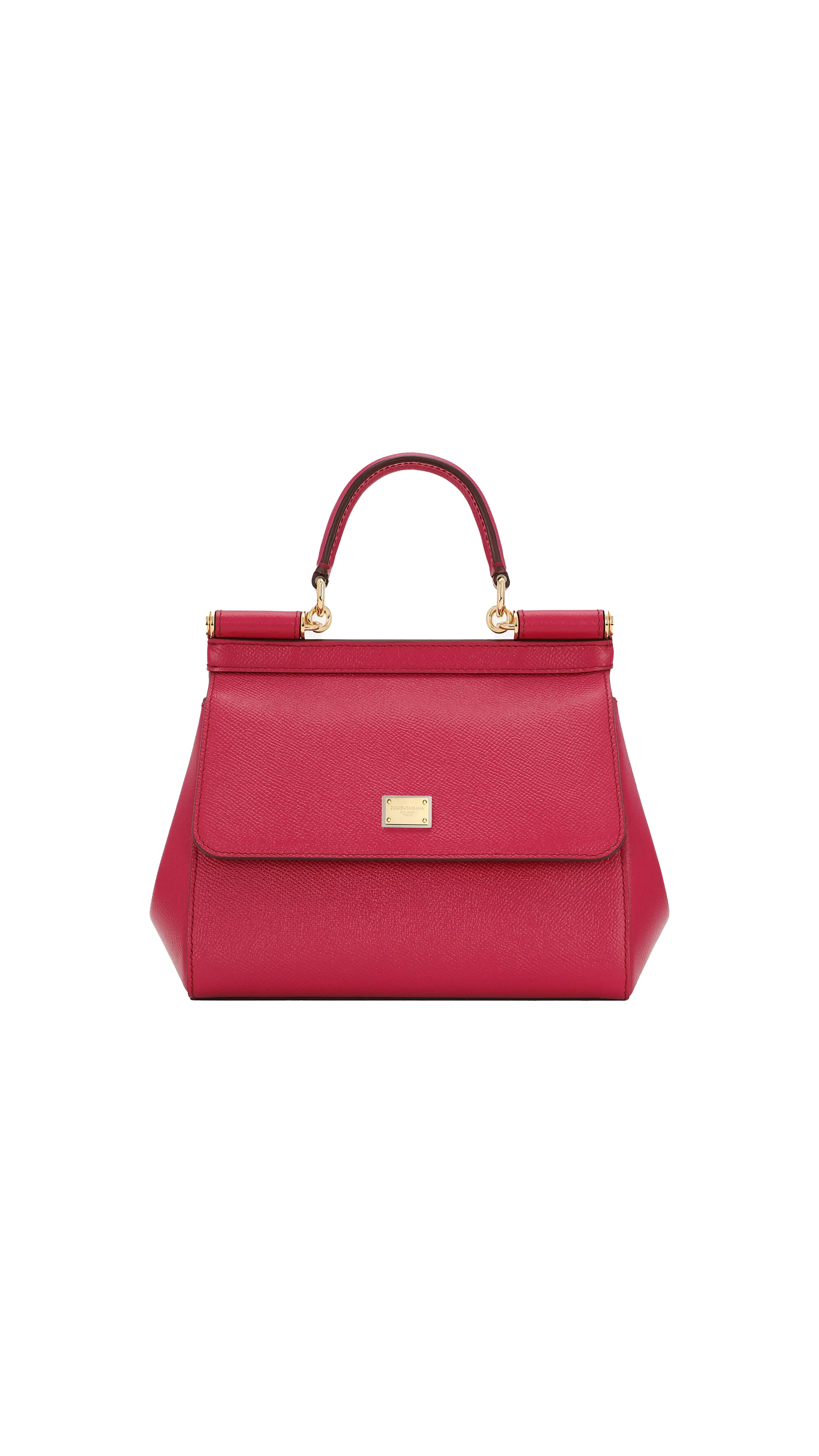 Medium Sicily Handbag - Fuchsia