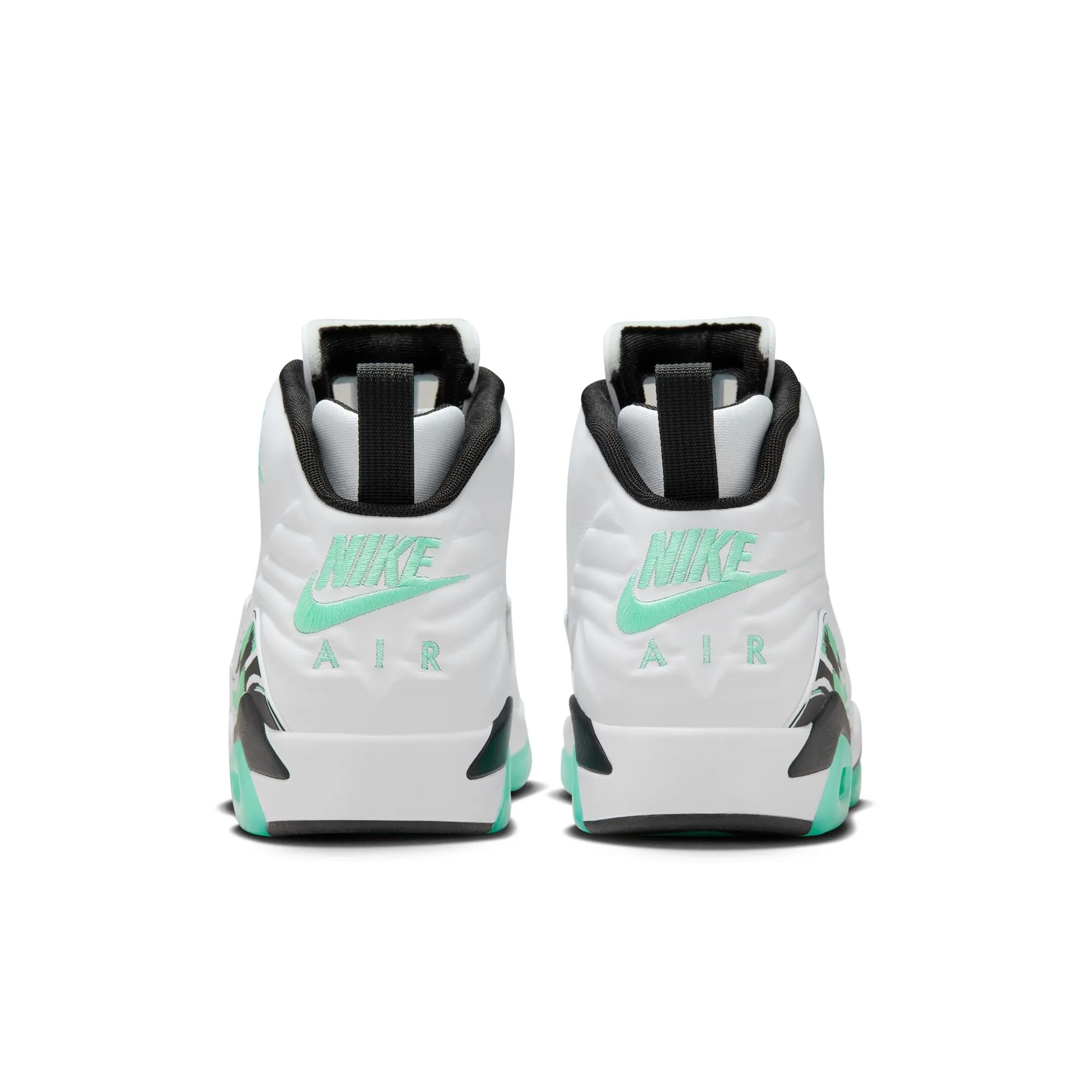 Men's Jordan Mvp-WHITE/GREEN GLOW-BLACK