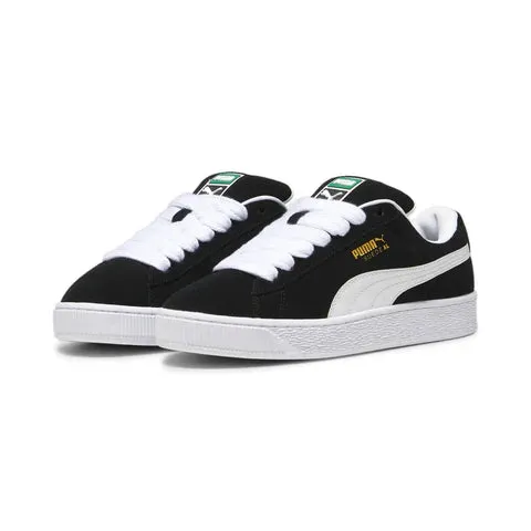 Men's Puma Suede Xl - BLACK/WHITE