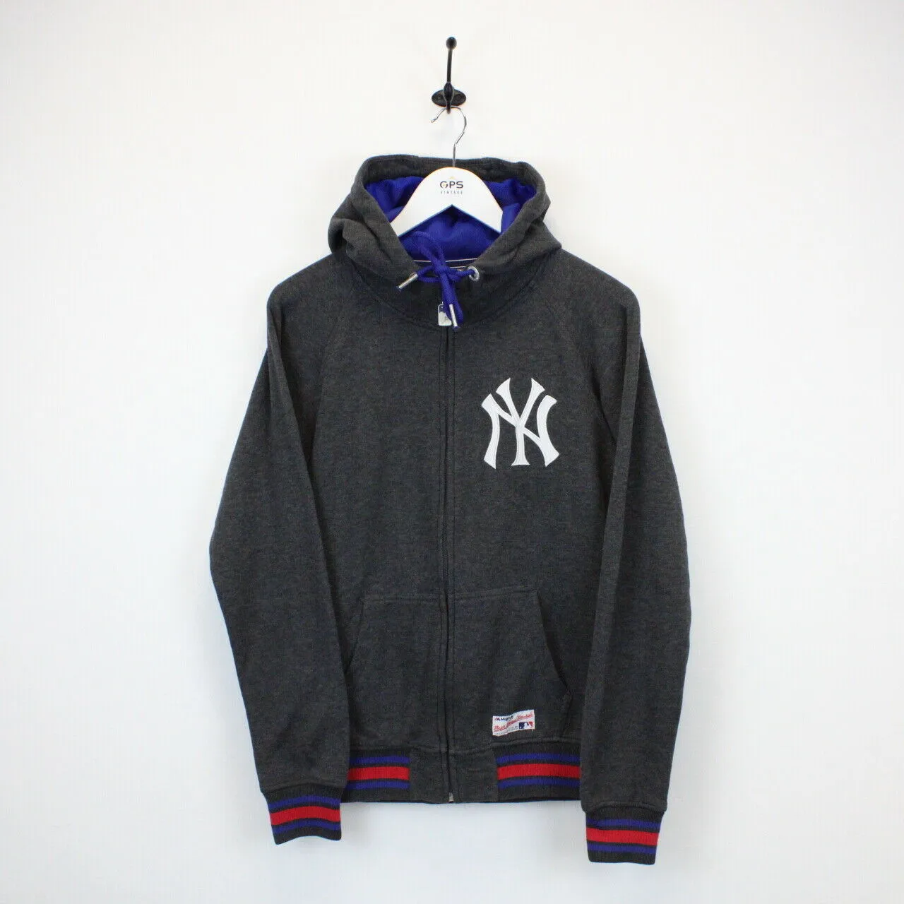 MLB New York YANKEES Hoodie Grey | Small