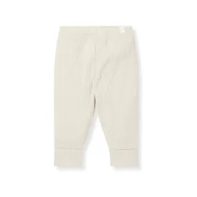 MORI Ribbed Leggings - Cream