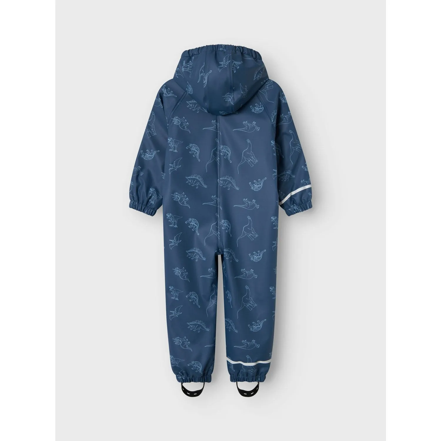 Name It Dark Denim Dry10 Rain Suit With Fleece Magic