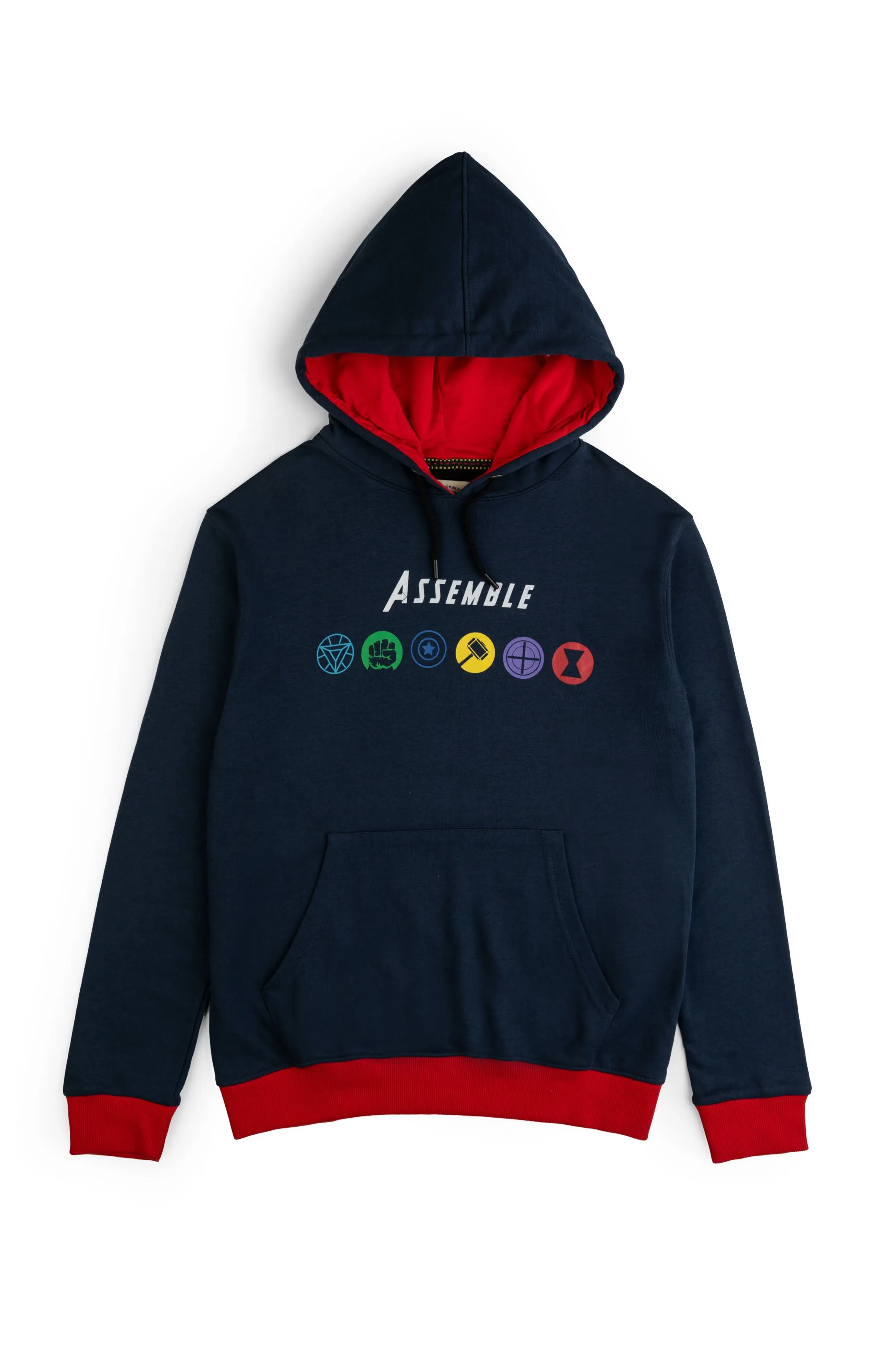 Navy Marvel Assemble Hoodie