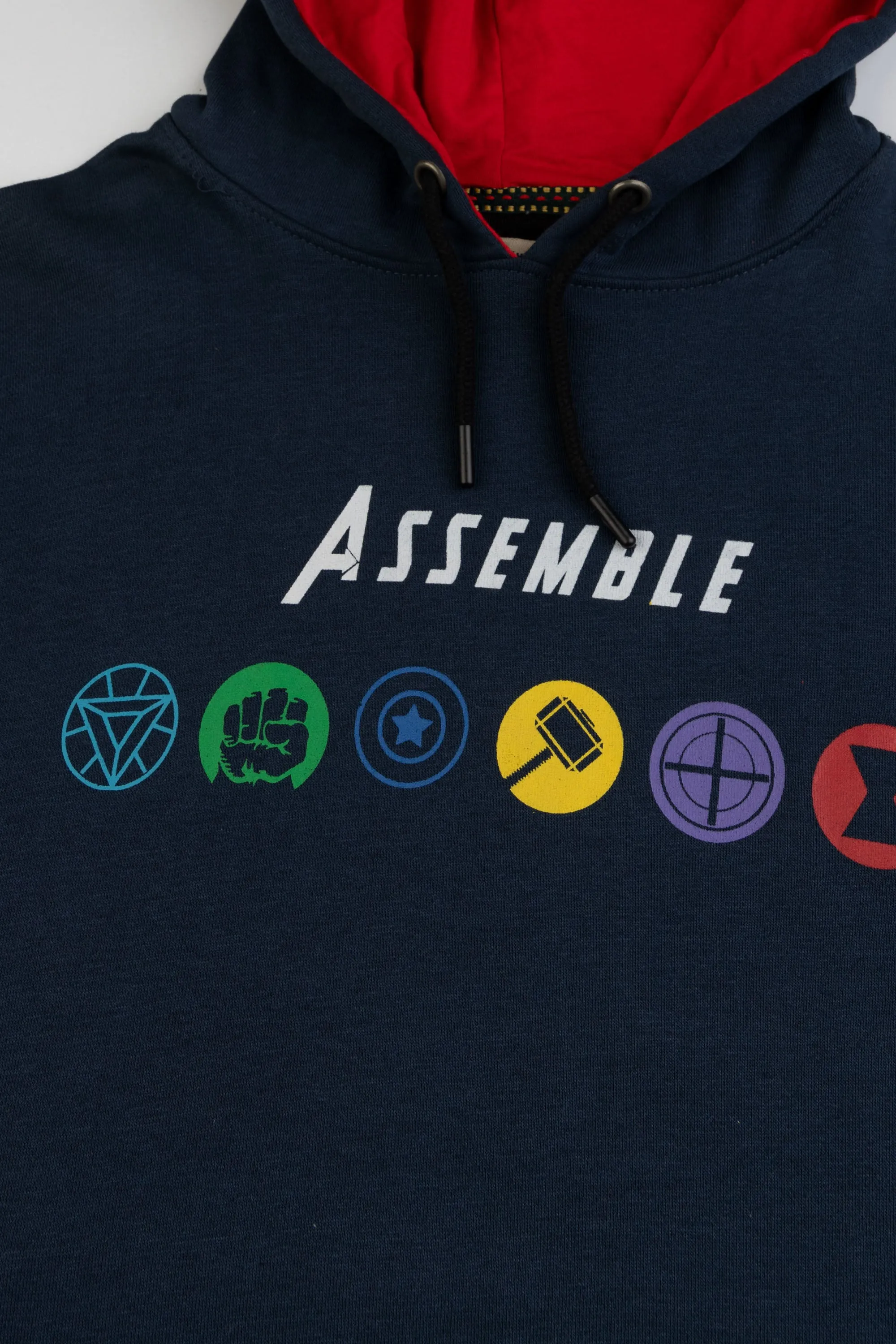 Navy Marvel Assemble Hoodie