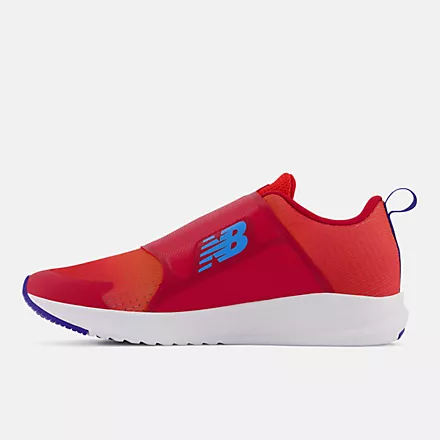 New Balance Boys Youth BOA FuelCore Reveal V3 Athletic Shoes-Neo Flame/Team Red/Infinity Blue