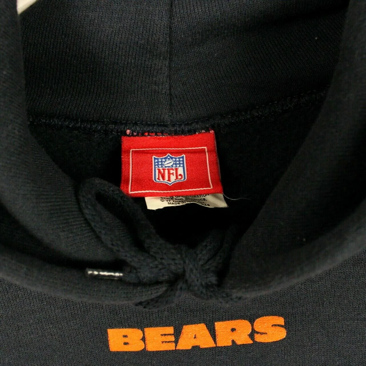 NFL Chicago BEARS Hoodie Navy Blue | Large