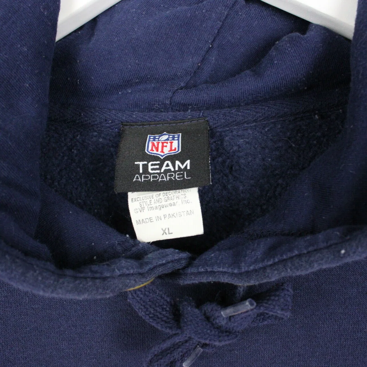 NFL Denver BRONCOS Hoodie Navy Blue | XL