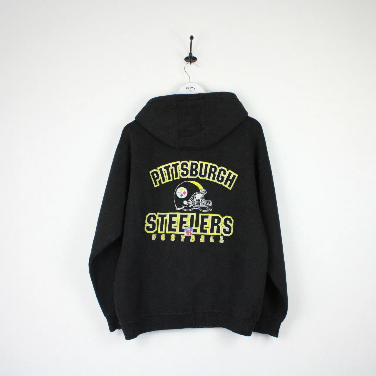 NFL Pittsburgh STEELERS Hoodie Black | Medium