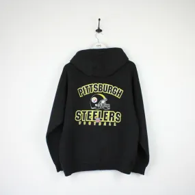 NFL Pittsburgh STEELERS Hoodie Black | Medium