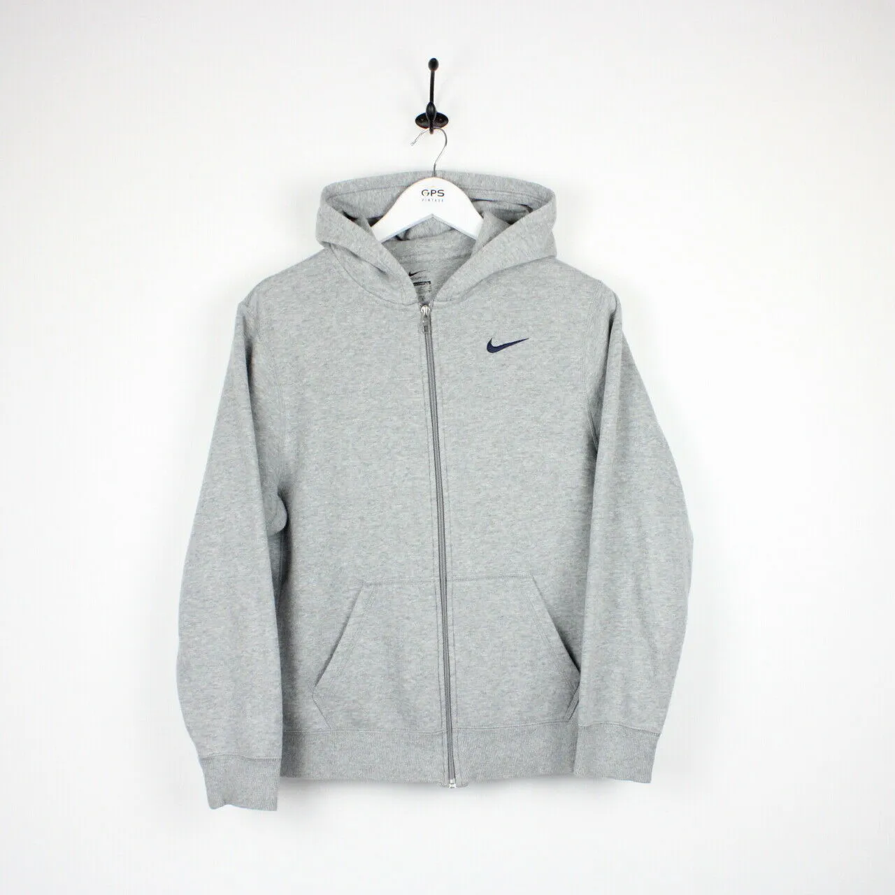 NIKE Hoodie Grey | XS