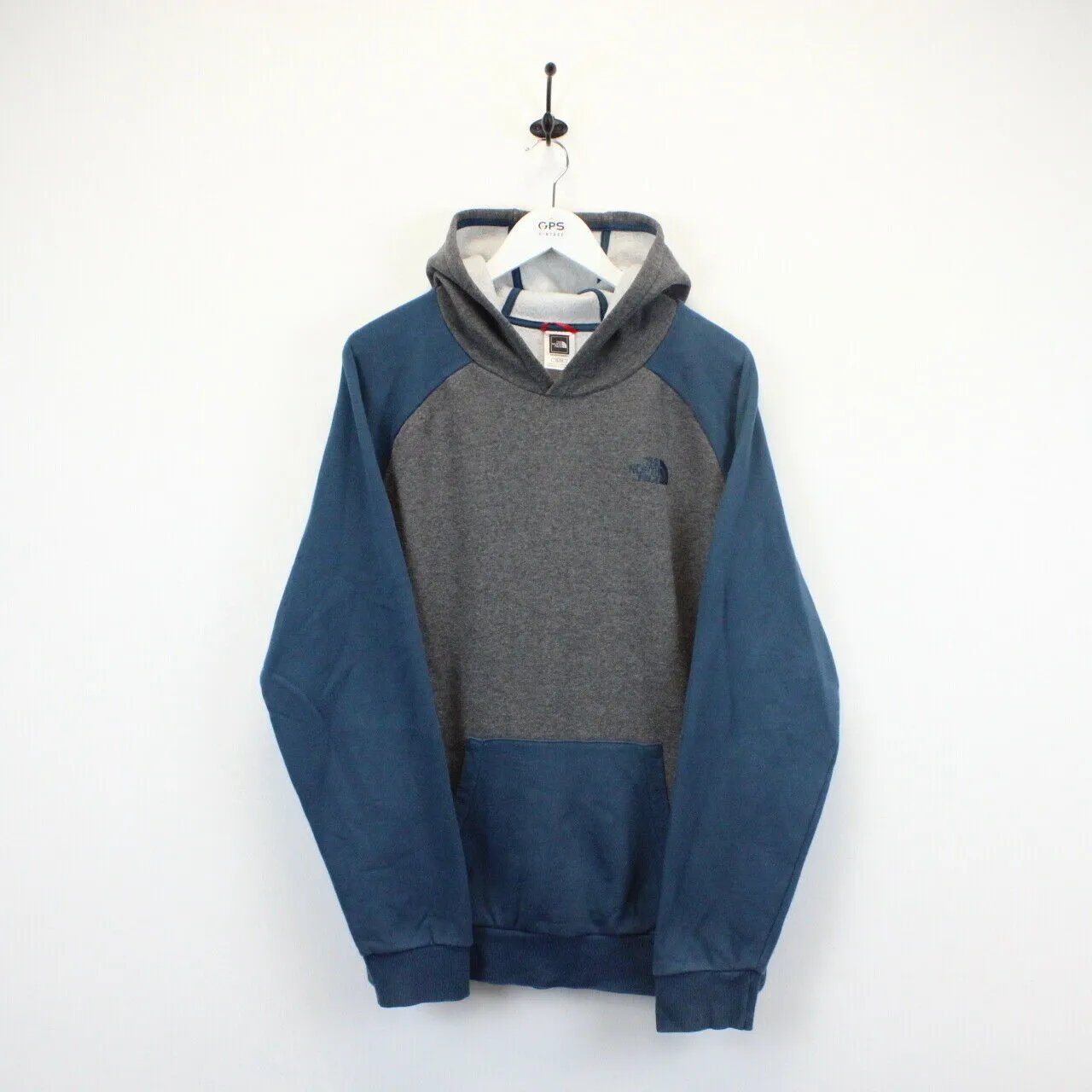 NORTH FACE Hoodie Grey | XL