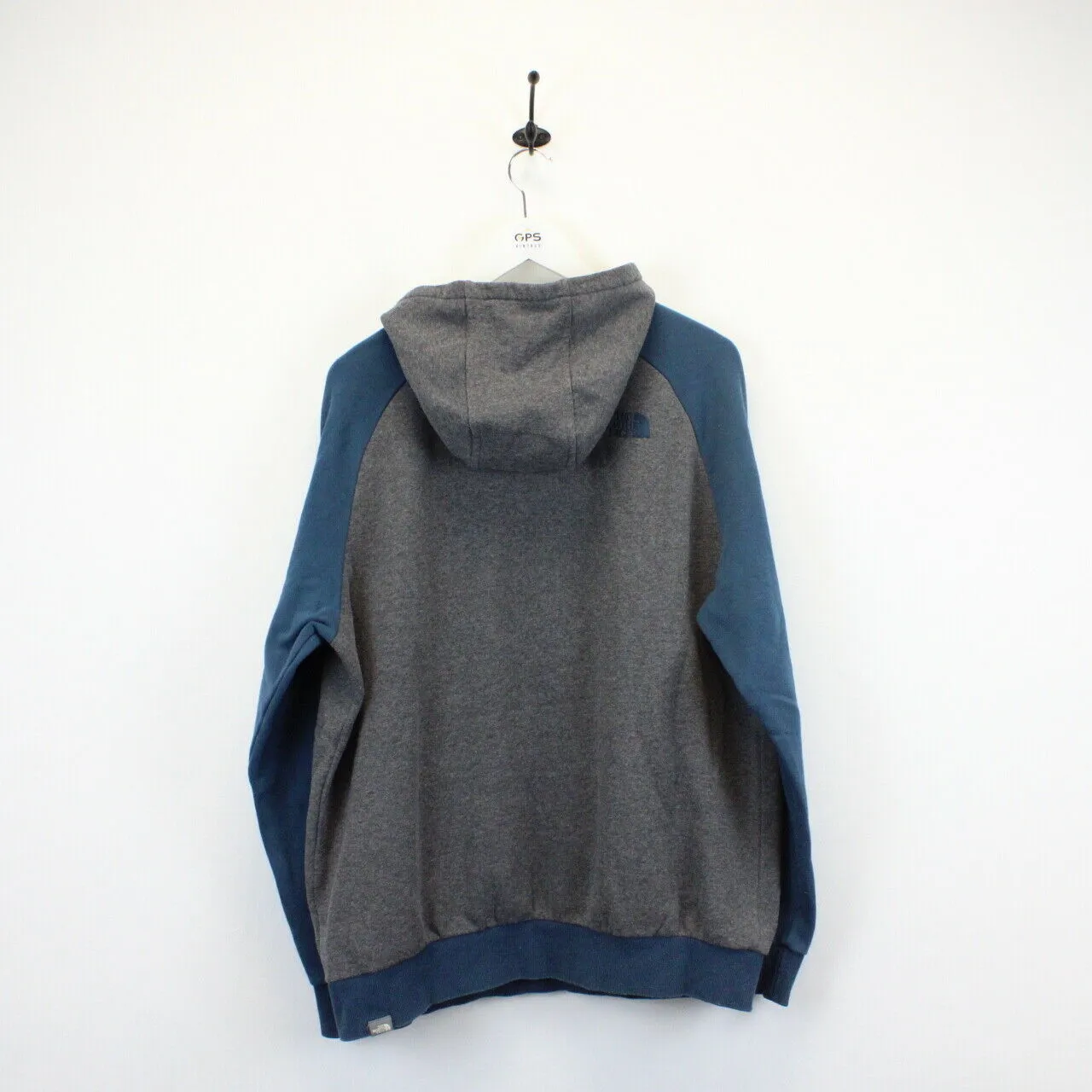 NORTH FACE Hoodie Grey | XL