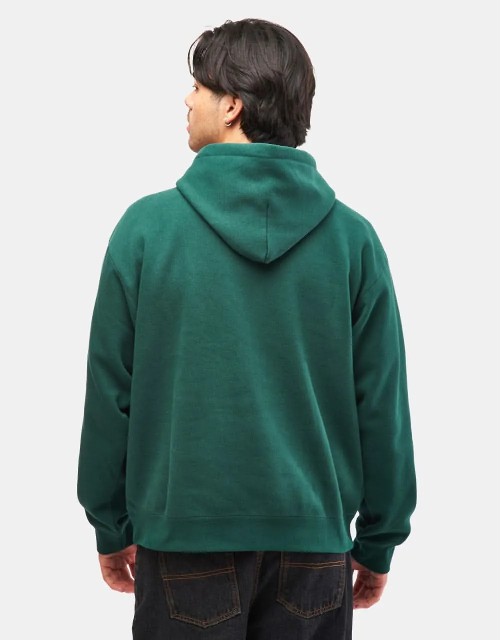 Obey Established Works Bold II Pullover Hoodie - Rain Forest