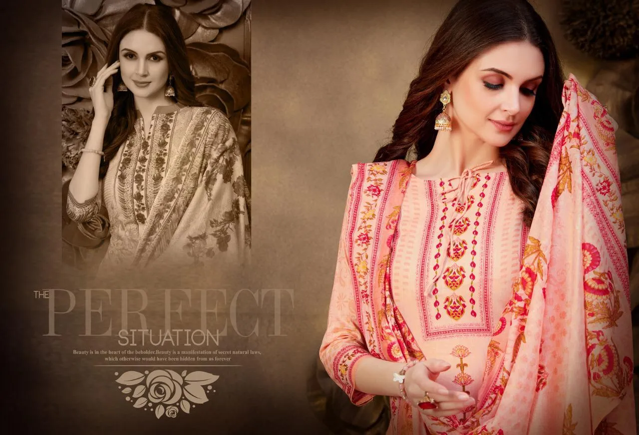 Pakiza Vol 30 Pure Lawn Cotton Prined Pakistani Suit In Wholesale