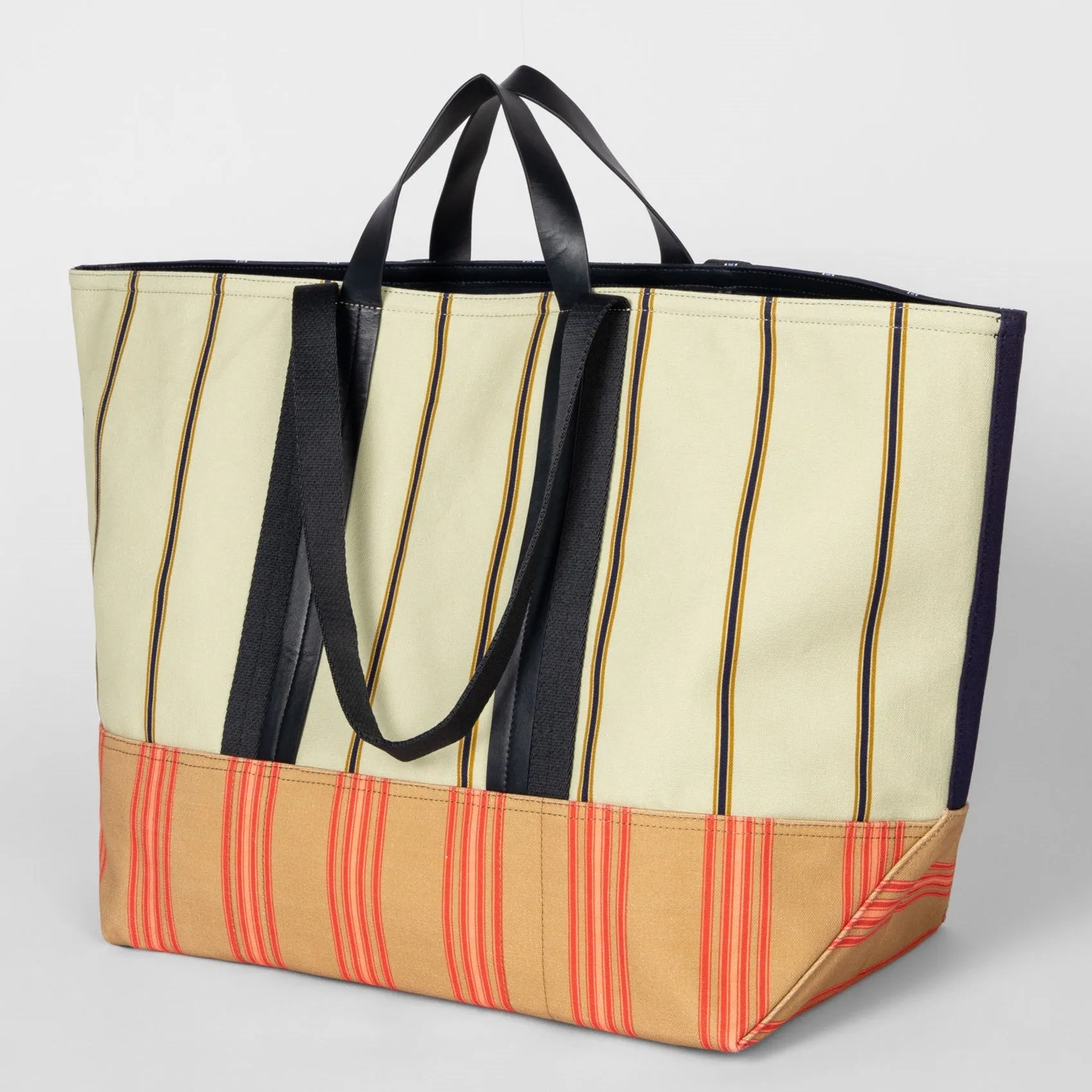 Paul Smith - Reversible Tote Bag Stripe / Navy