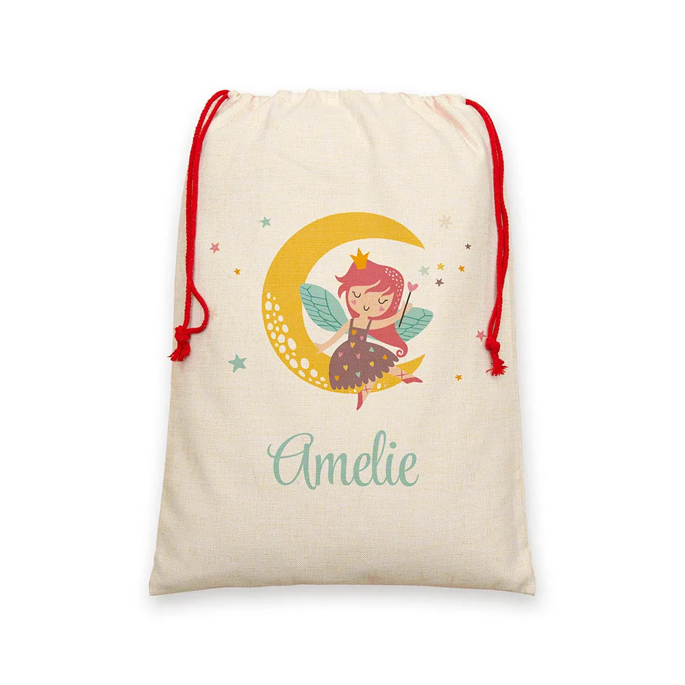 Personalised Fairy Christmas Sack