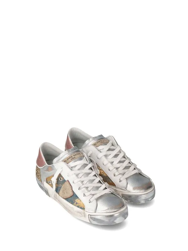 Philippe Model Sneaker Donna Prsx Low Multicolore