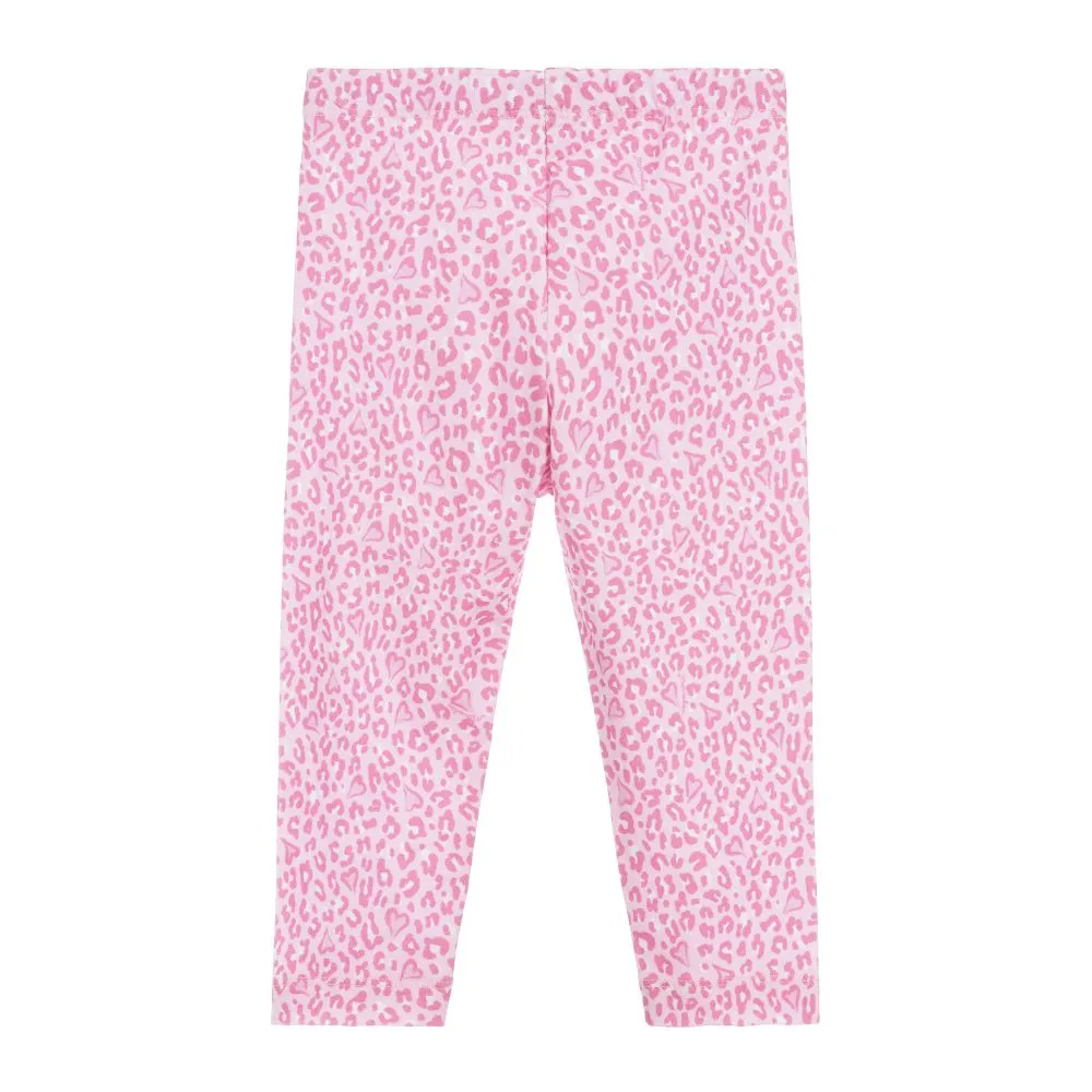 Pink Animal Print Leggings