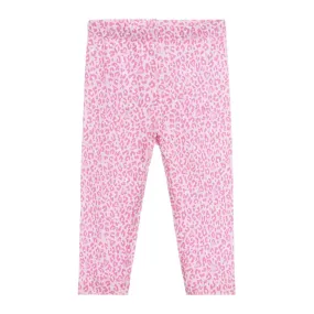 Pink Animal Print Leggings