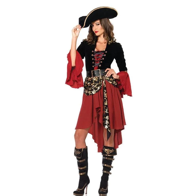 Pirate Costume Role Playing Cosplay Suit