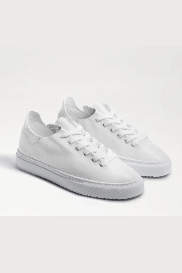 Poppy Lace Up Sneaker- White