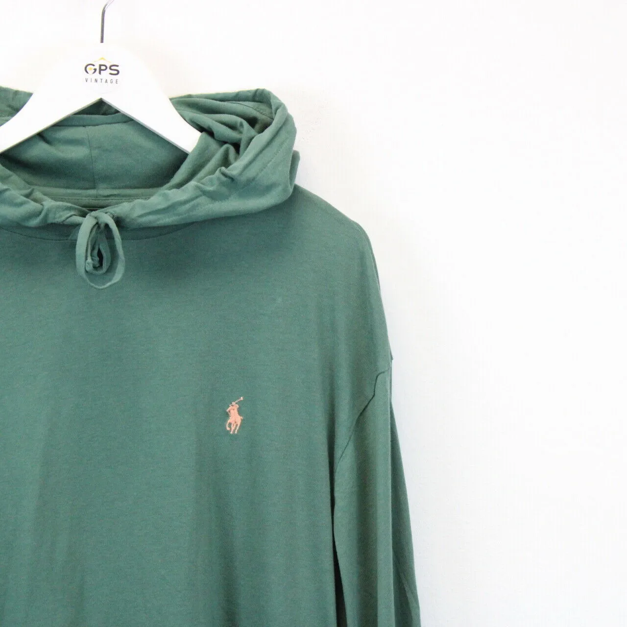 RALPH LAUREN Hoodie Green | XXL