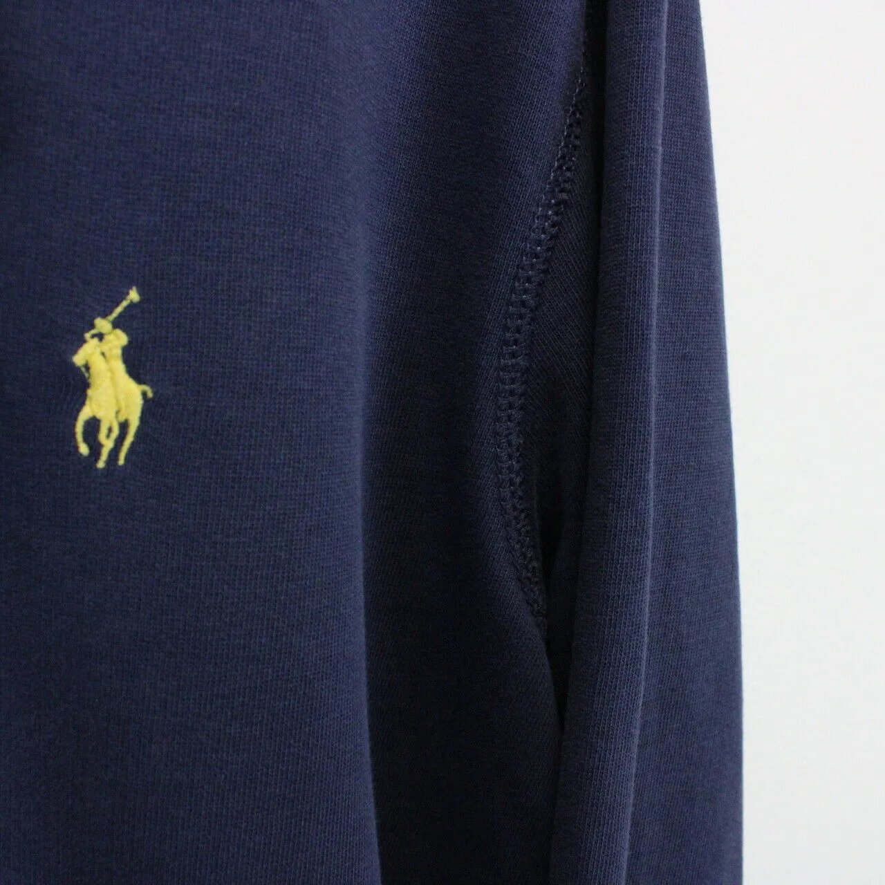 RALPH LAUREN Hoodie Navy Blue | Large